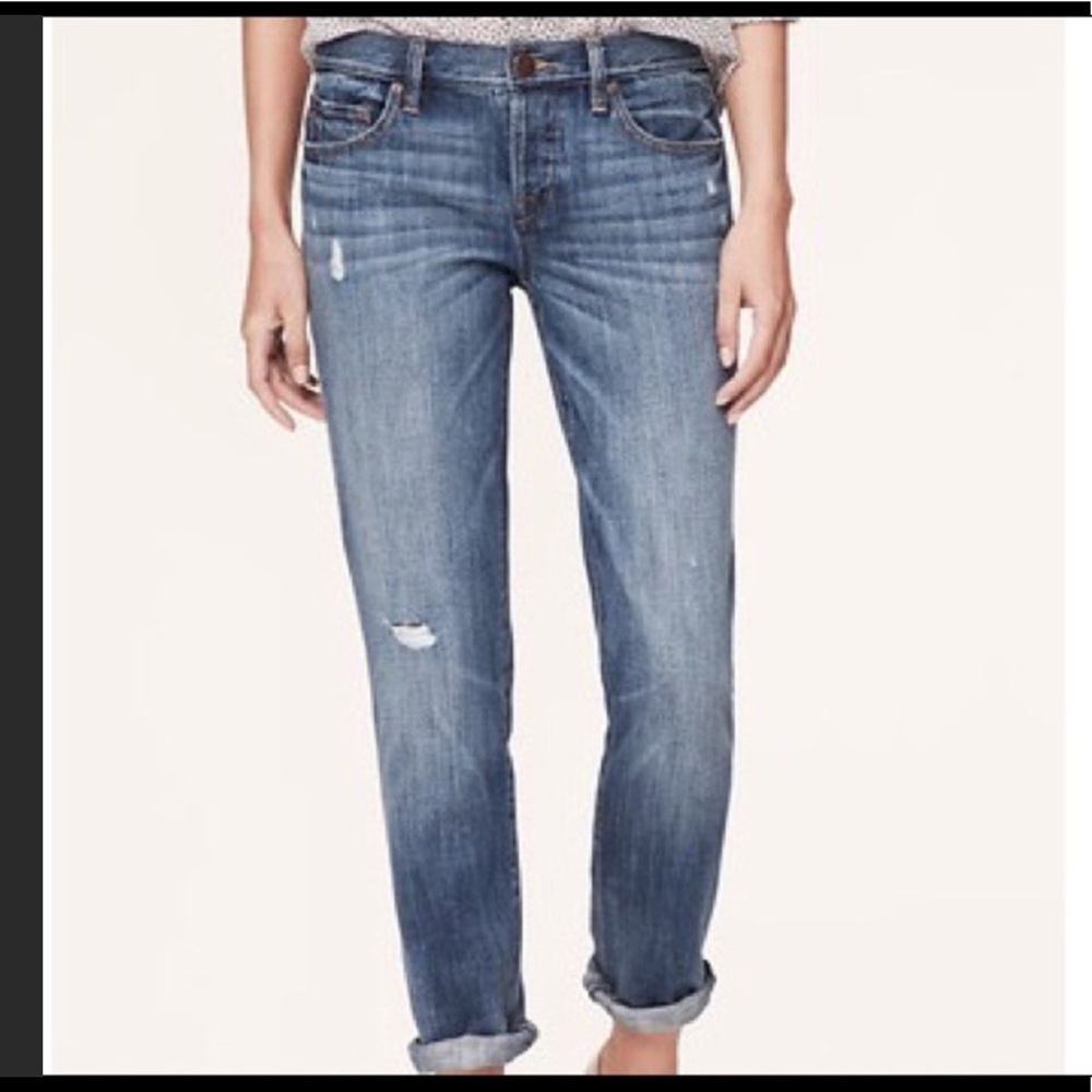 Ann Taylor LOFT Boyfriend Jeans